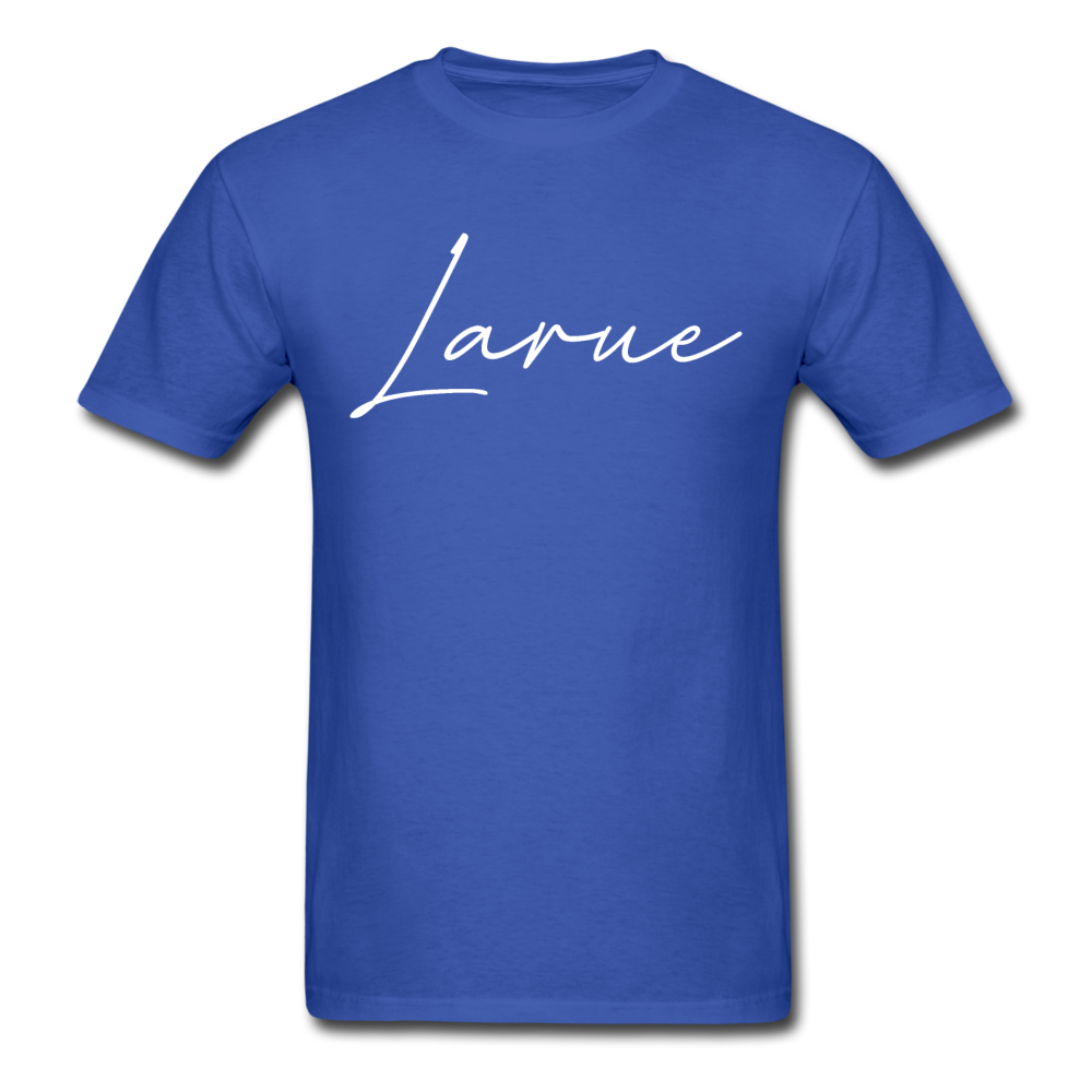 Larue County Cursive T-Shirt - royal blue