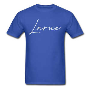 Larue County Cursive T-Shirt - royal blue