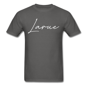 Larue County Cursive T-Shirt - charcoal