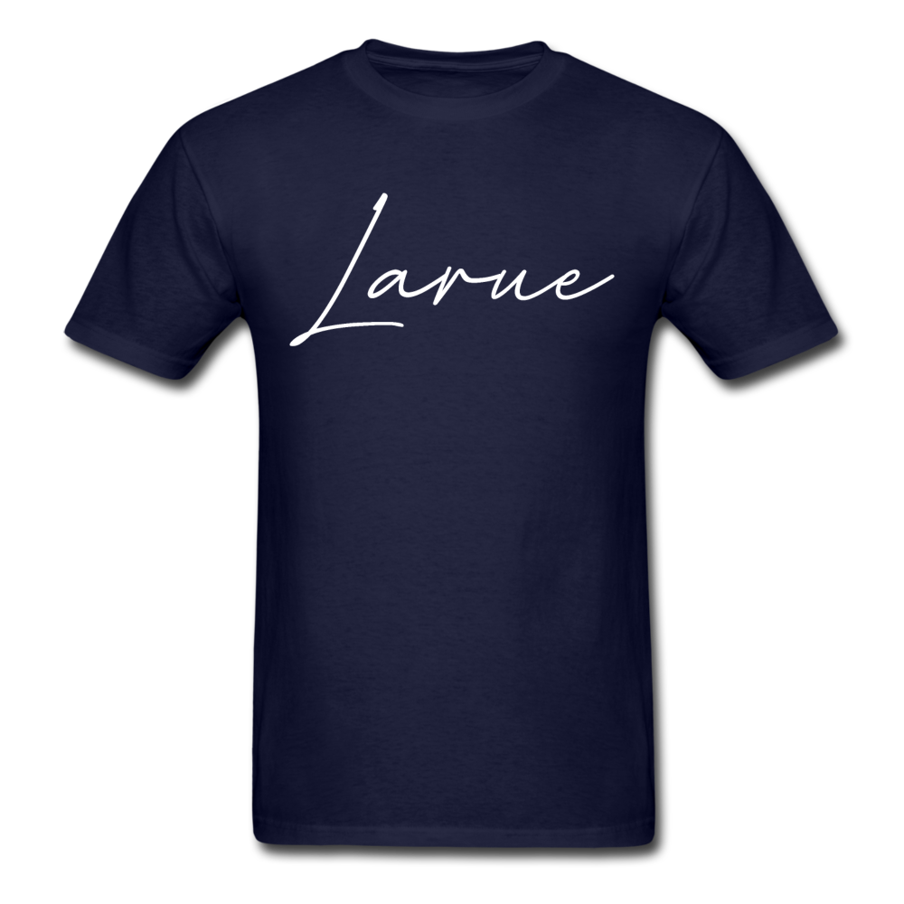 Larue County Cursive T-Shirt - navy
