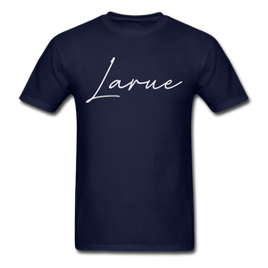 Larue County Cursive T-Shirt - navy