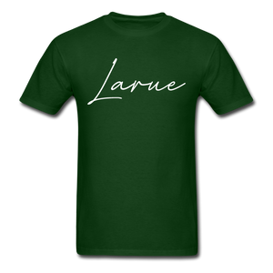 Larue County Cursive T-Shirt - forest green
