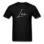 Lee County Cursive T-Shirt - black