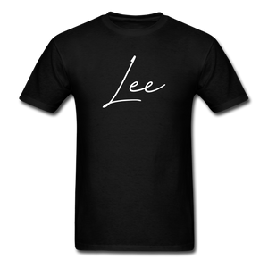 Lee County Cursive T-Shirt - black