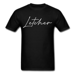 Letcher County Cursive T-Shirt - black