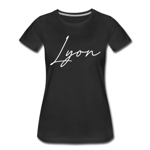Lyon County Cursive Women's T-Shirt - black