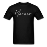 Mercer County Cursive T-Shirt - black