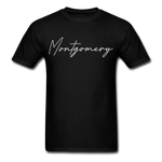 Montgomery County Cursive T-Shirt - black