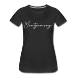 Montgomery County Cursive Women's T-Shirt - black