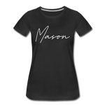 Mason County Cursive Women's T-Shirt - black