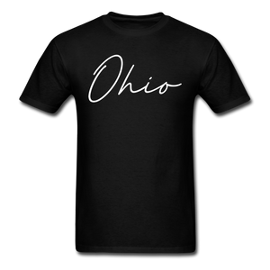 Ohio County Cursive T-Shirt - black