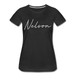 Nelson County Cursive Women's T-Shirt - black