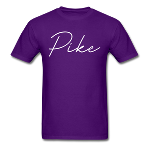 Pike County Cursive T-Shirt - purple