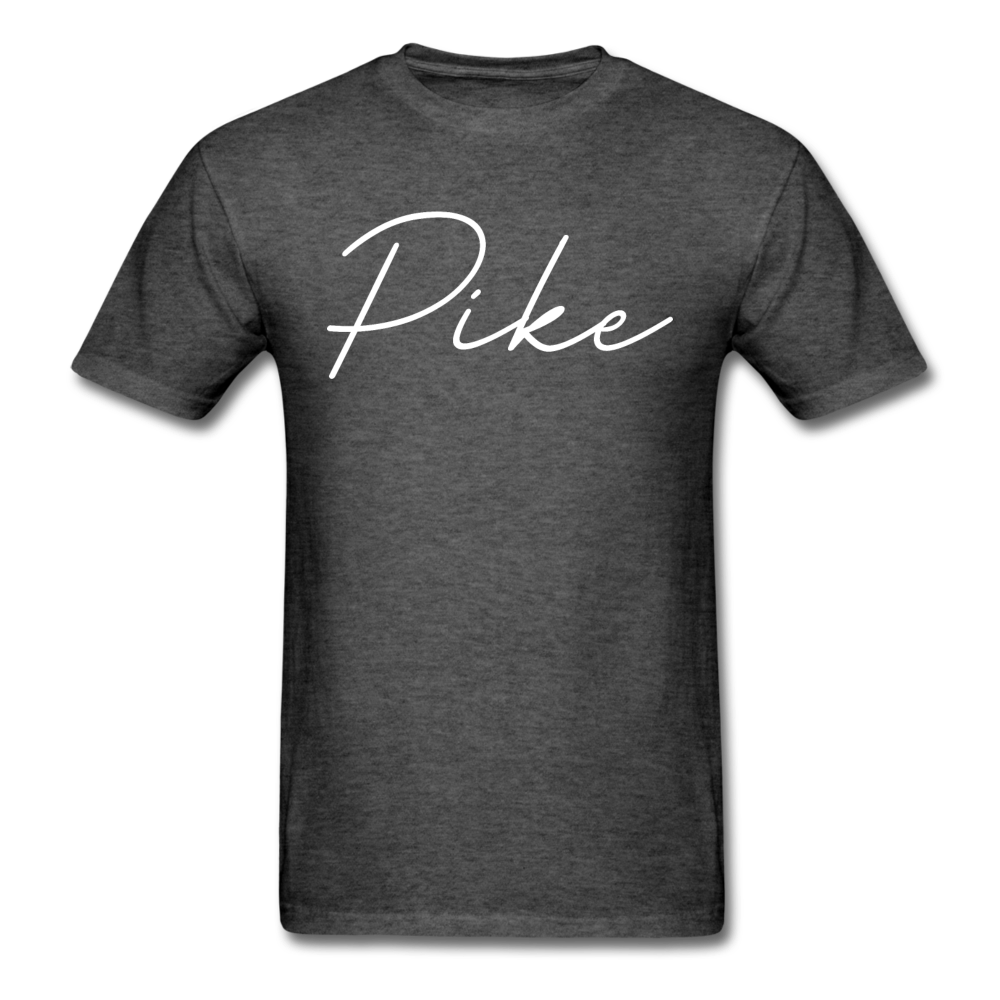 Pike County Cursive T-Shirt - heather black