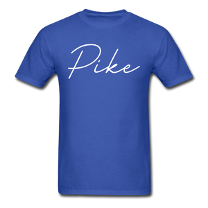 Pike County Cursive T-Shirt - royal blue