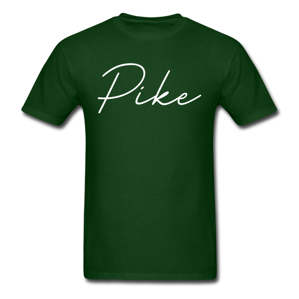 Pike County Cursive T-Shirt - forest green