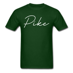 Pike County Cursive T-Shirt - forest green