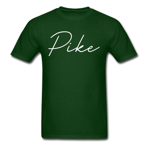 Pike County Cursive T-Shirt - forest green