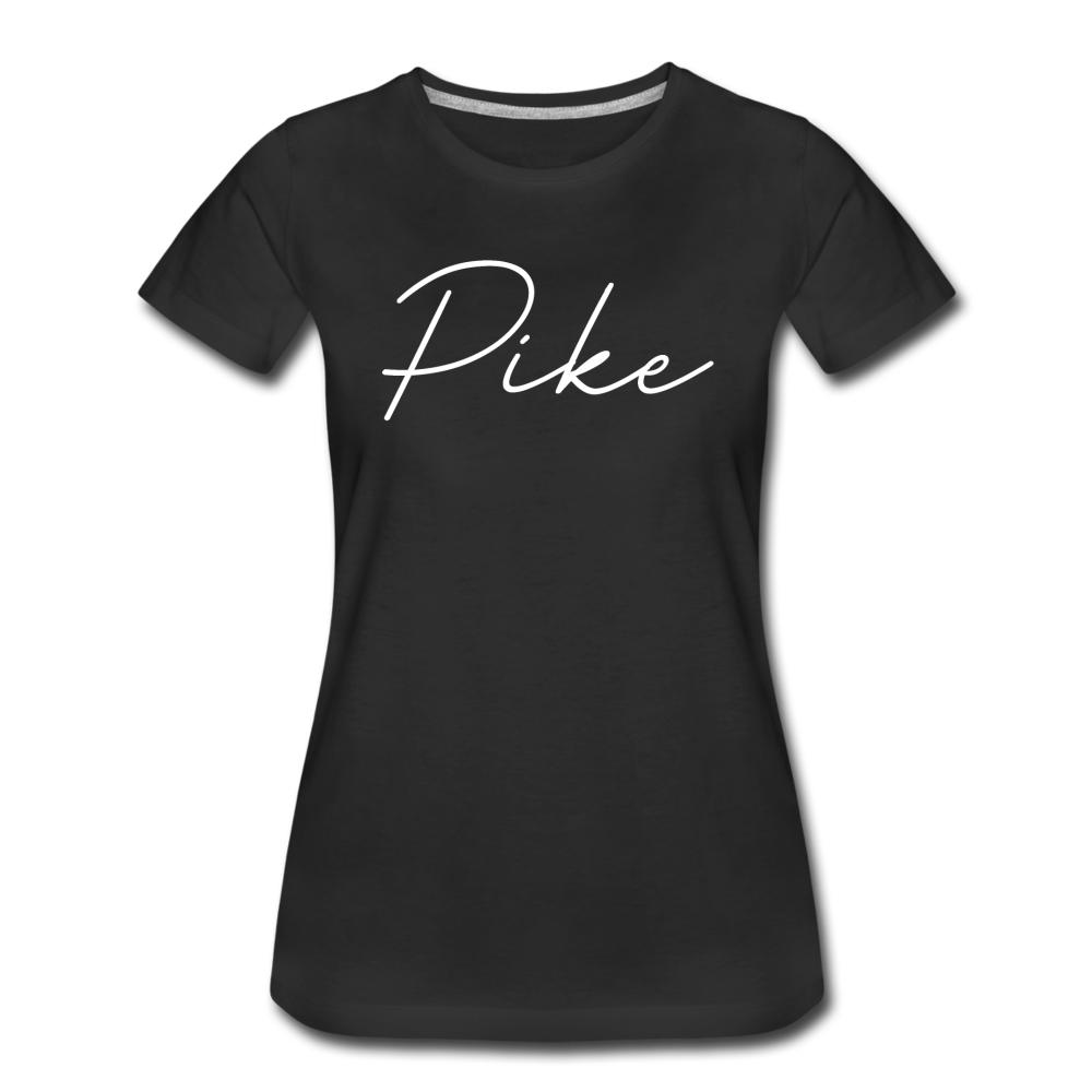 Pike County Cursive Women's T-Shirt - black