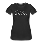 Pike County Cursive Women's T-Shirt - black