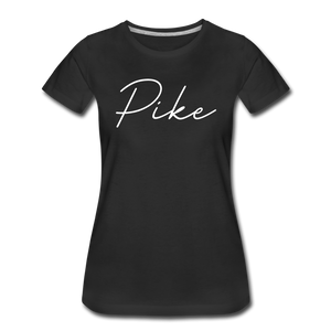 Pike County Cursive Women's T-Shirt - black