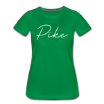 Pike County Cursive Women's T-Shirt - kelly green