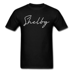 Shelby County Cursive T-Shirt - black