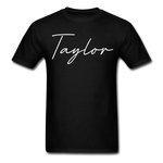 Taylor County Cursive T-Shirt - black