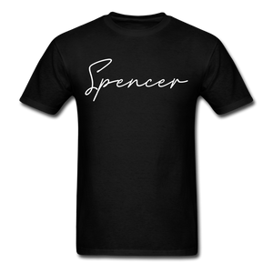 Spencer County Cursive T-Shirt - black