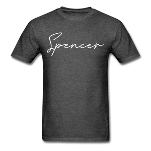 Spencer County Cursive T-Shirt - heather black