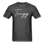 Trigg County Cursive T-Shirt - heather black