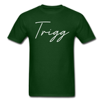 Trigg County Cursive T-Shirt - forest green
