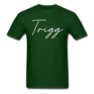 Trigg County Cursive T-Shirt - forest green