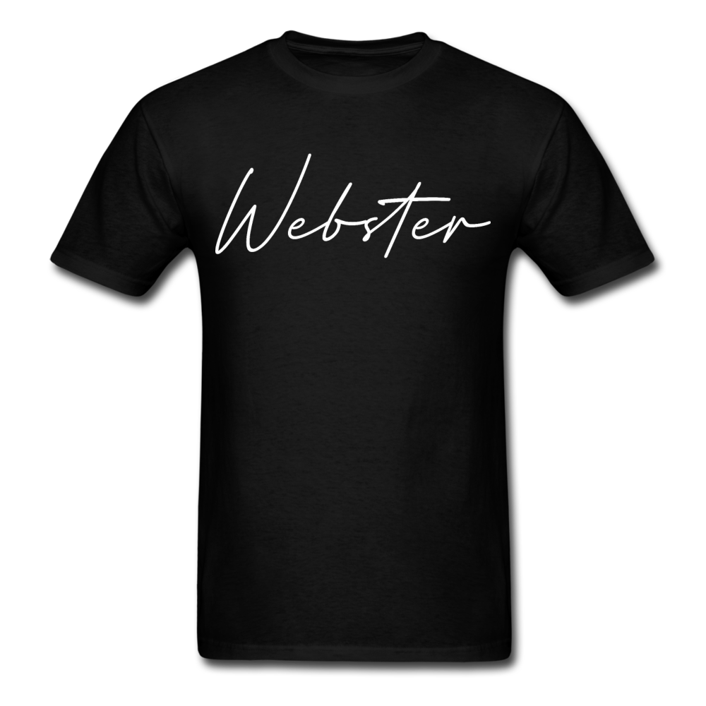 Webster County Cursive T-Shirt - black