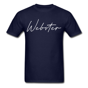 Webster County Cursive T-Shirt - navy