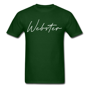 Webster County Cursive T-Shirt - forest green