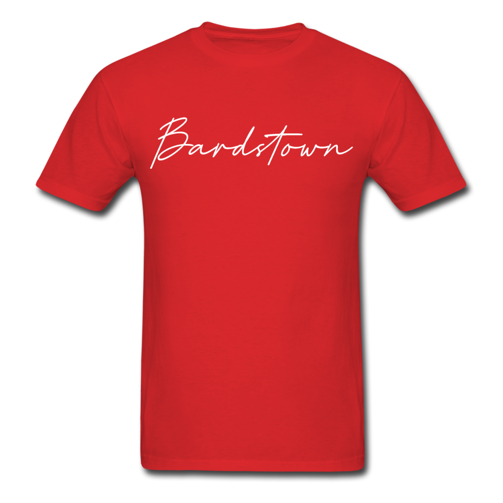 Bardstown Cursive T-Shirt - red
