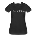 Elizabethtown Cursive Women's T-Shirt - black