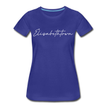 Elizabethtown Cursive Women's T-Shirt - royal blue