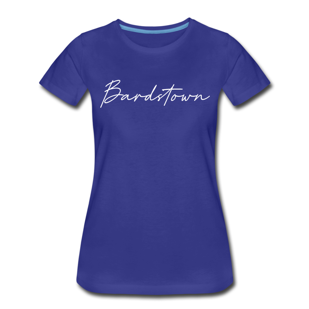 Bardstown Cursive Women's T-Shirt - royal blue