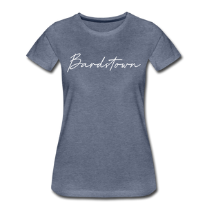 Bardstown Cursive Women's T-Shirt - heather blue