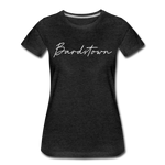 Bardstown Cursive Women's T-Shirt - charcoal gray