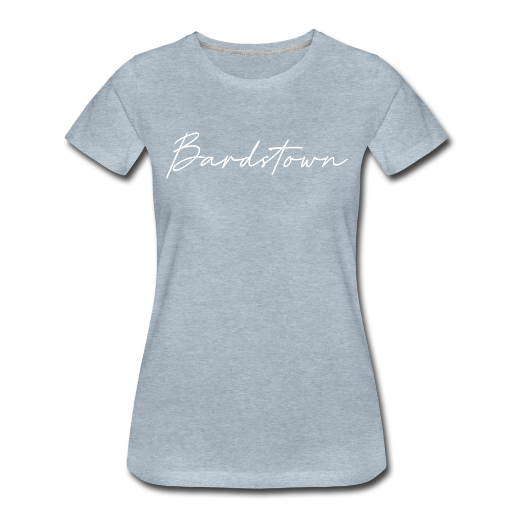 Bardstown Cursive Women's T-Shirt - heather ice blue