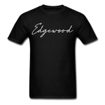 Edgewood Cursive T-Shirt - black