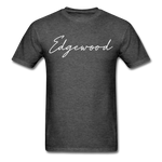 Edgewood Cursive T-Shirt - heather black