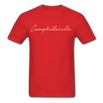 Campbellsville Cursive T-Shirt - red