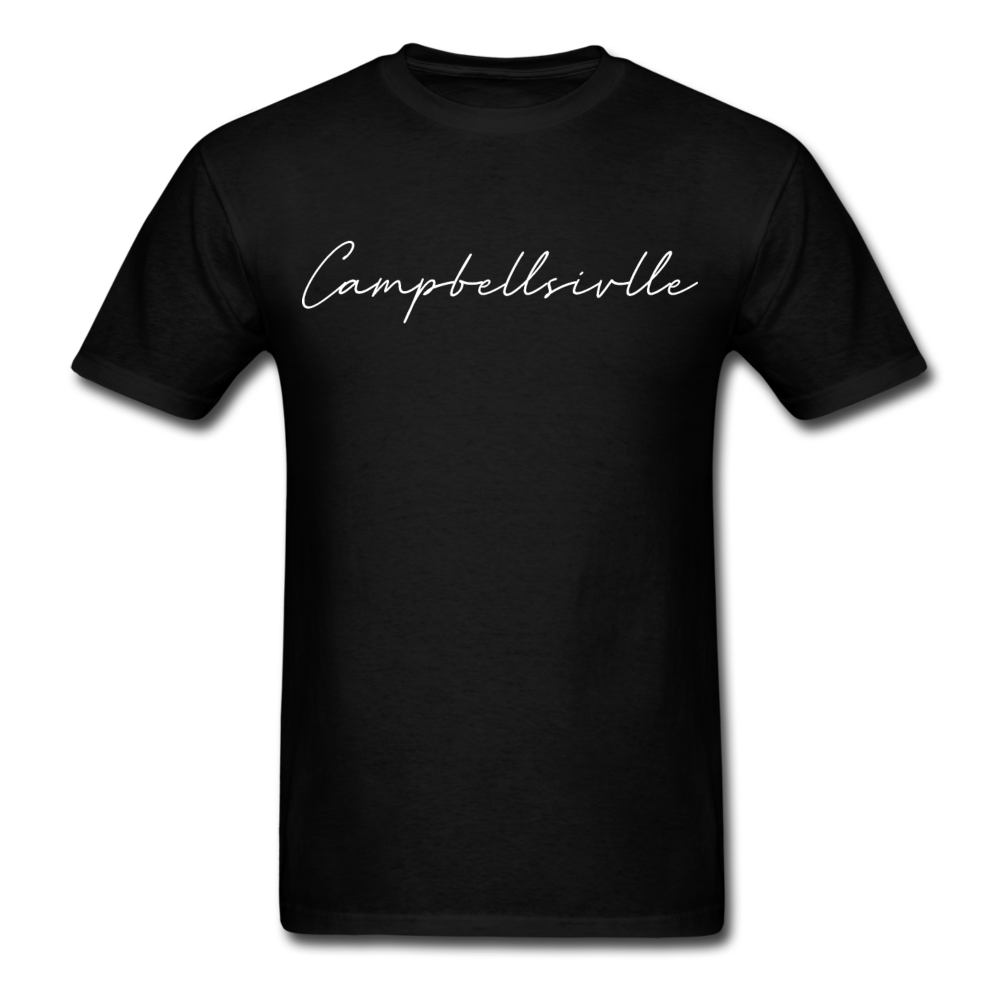 Campbellsville Cursive T-Shirt - black