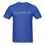 Campbellsville Cursive T-Shirt - royal blue