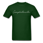 Campbellsville Cursive T-Shirt - forest green