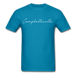 Campbellsville Cursive T-Shirt - turquoise